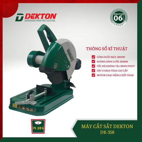 Máy cắt sắt 355mm DEKTON DK-350 CS 2800W