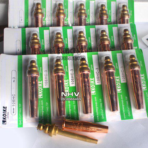 Béc cắt gió đá hiệu koike mã 106 HC số 00,0,1,2,3,4,5,6