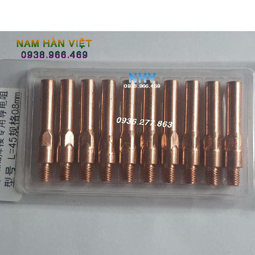 Béc hàn CO2 M8*45mm [mập]