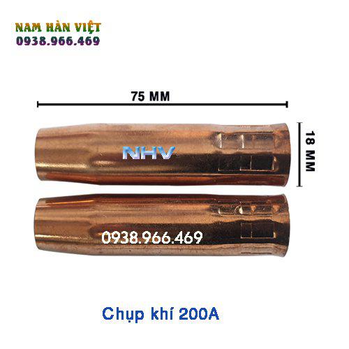 Chụp khí mỏ hàn Mig T200 1.2mm