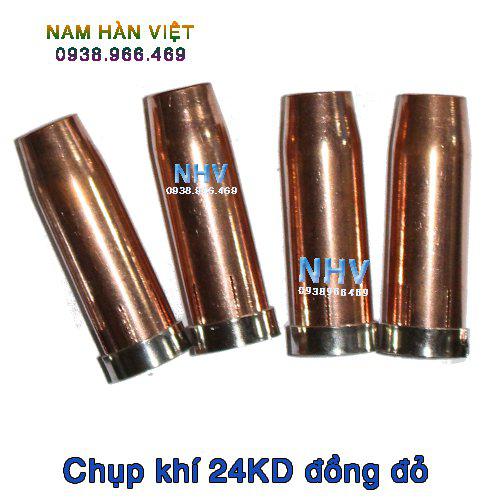 Chụp khí hàn Mig 24KD đồng đỏ