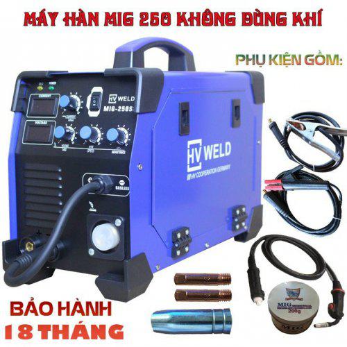Máy hàn Mig không dùng khí  Model Mig250 HV Weld
